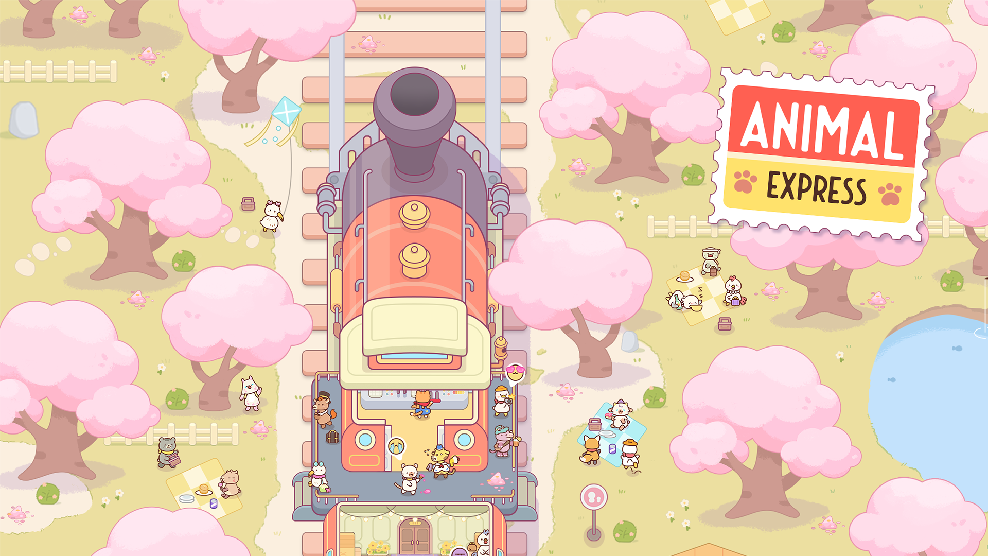 Screenshot of Animal Express - Train Tycoon