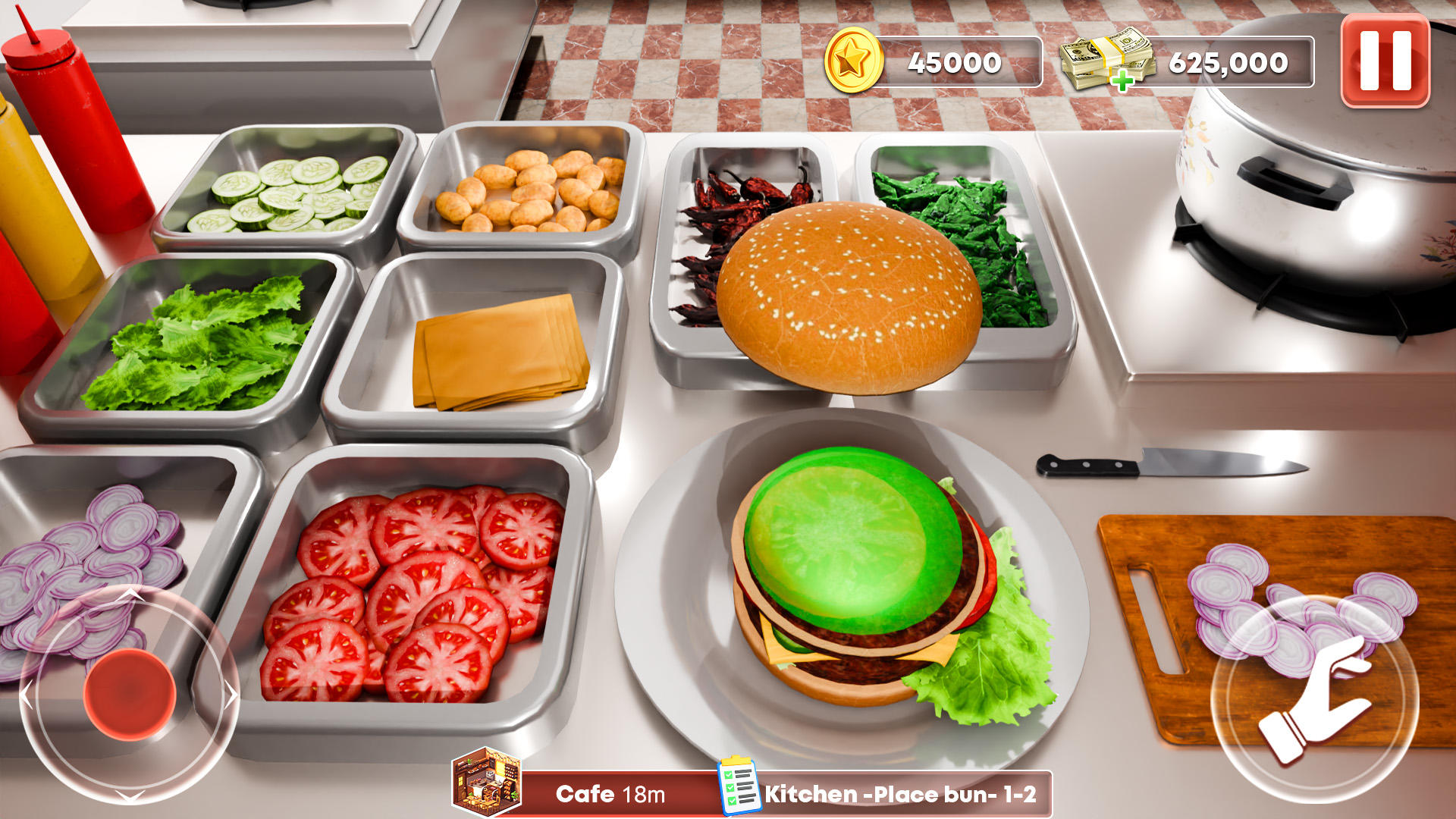 Cuplikan Layar Game Restaurant Builder Life Story