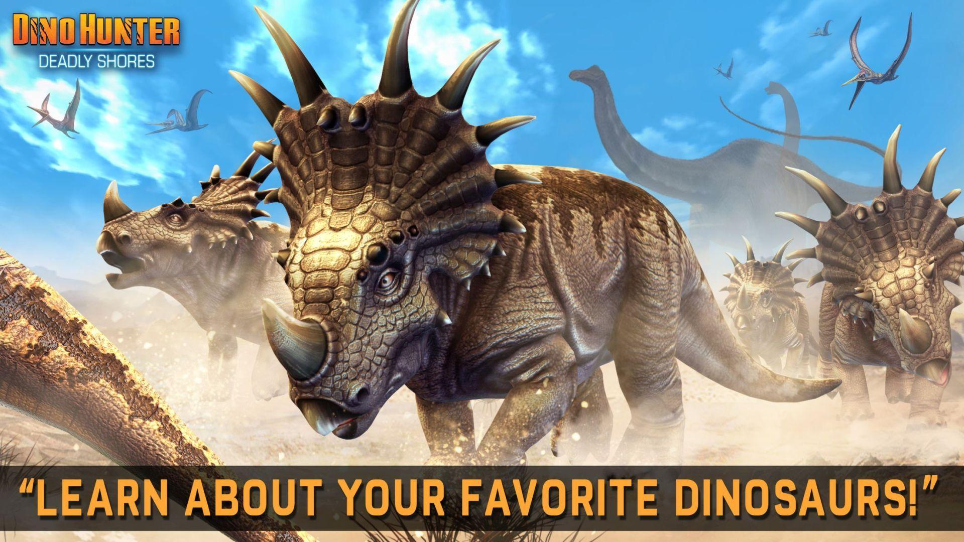 DINO HUNTER: DEADLY SHORES ภาพหน้าจอเกม