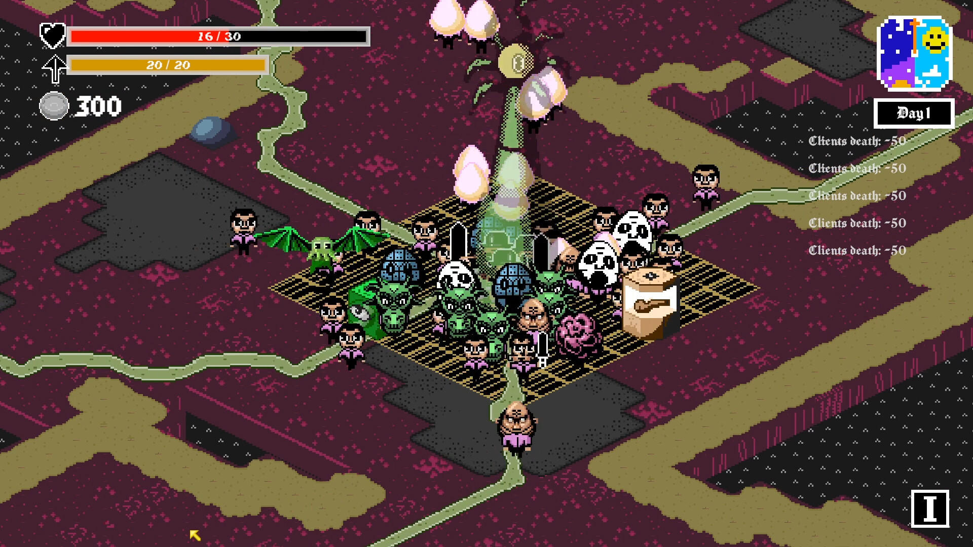 Cthulhu tower screenshot game