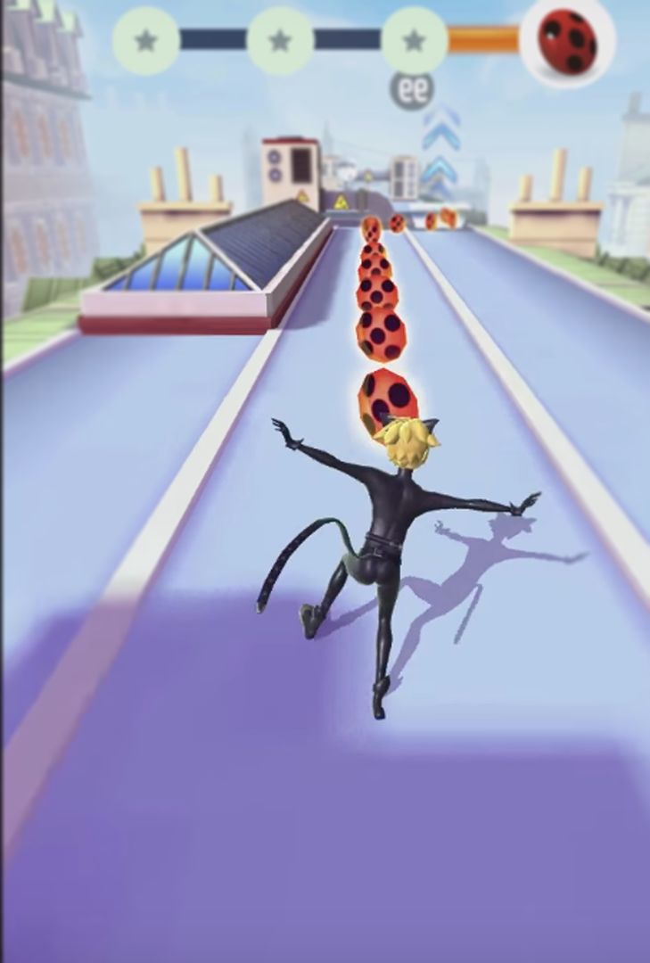 Screenshot of Subway lady 2 hero: jump run noir dash jogos