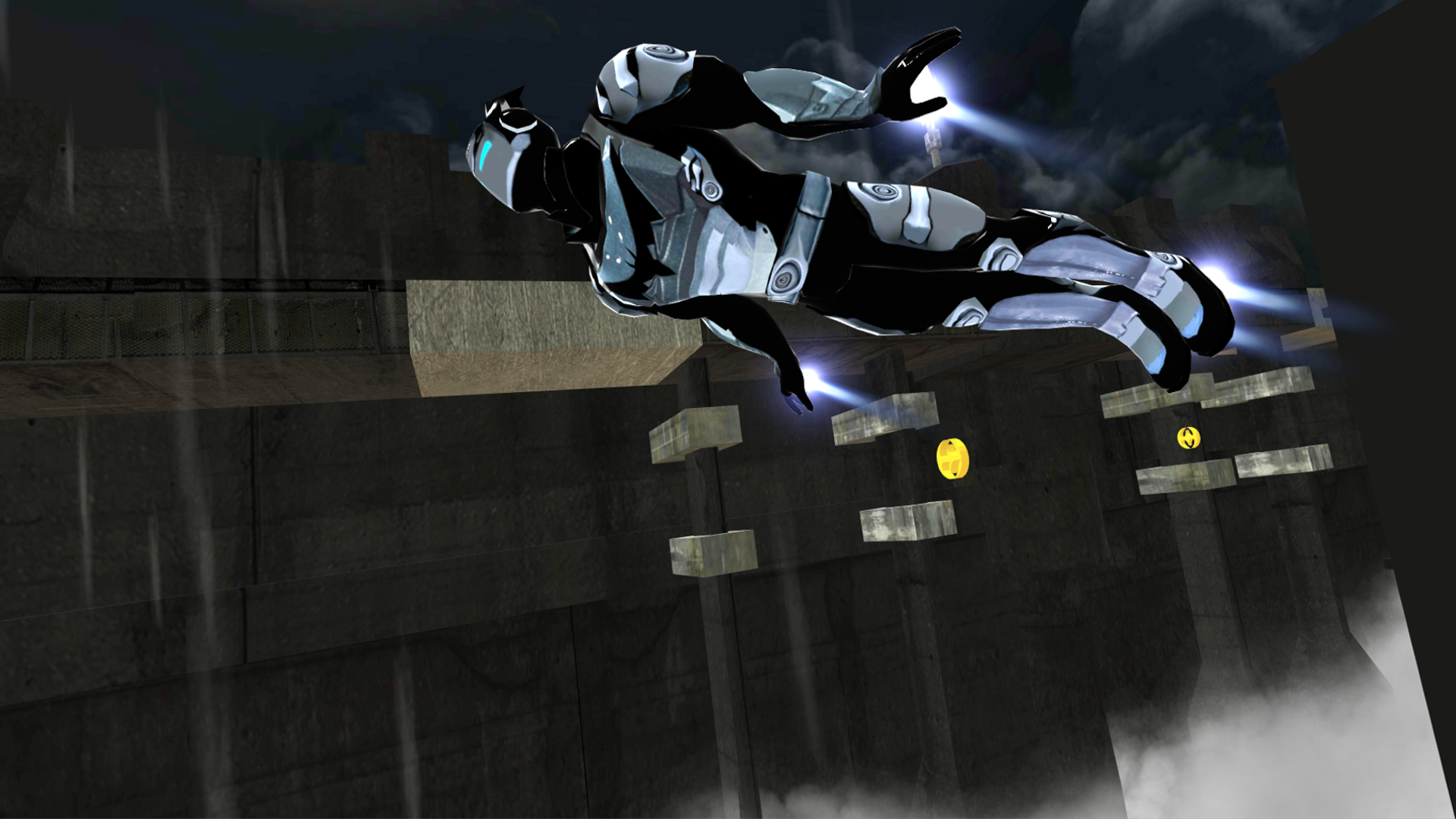 Скриншот игры Dark Knight Of Gotem City