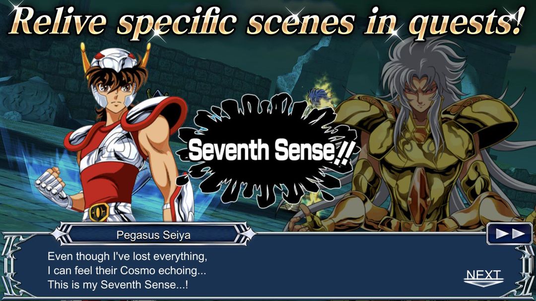 SAINT SEIYA COSMO FANTASY screenshot game