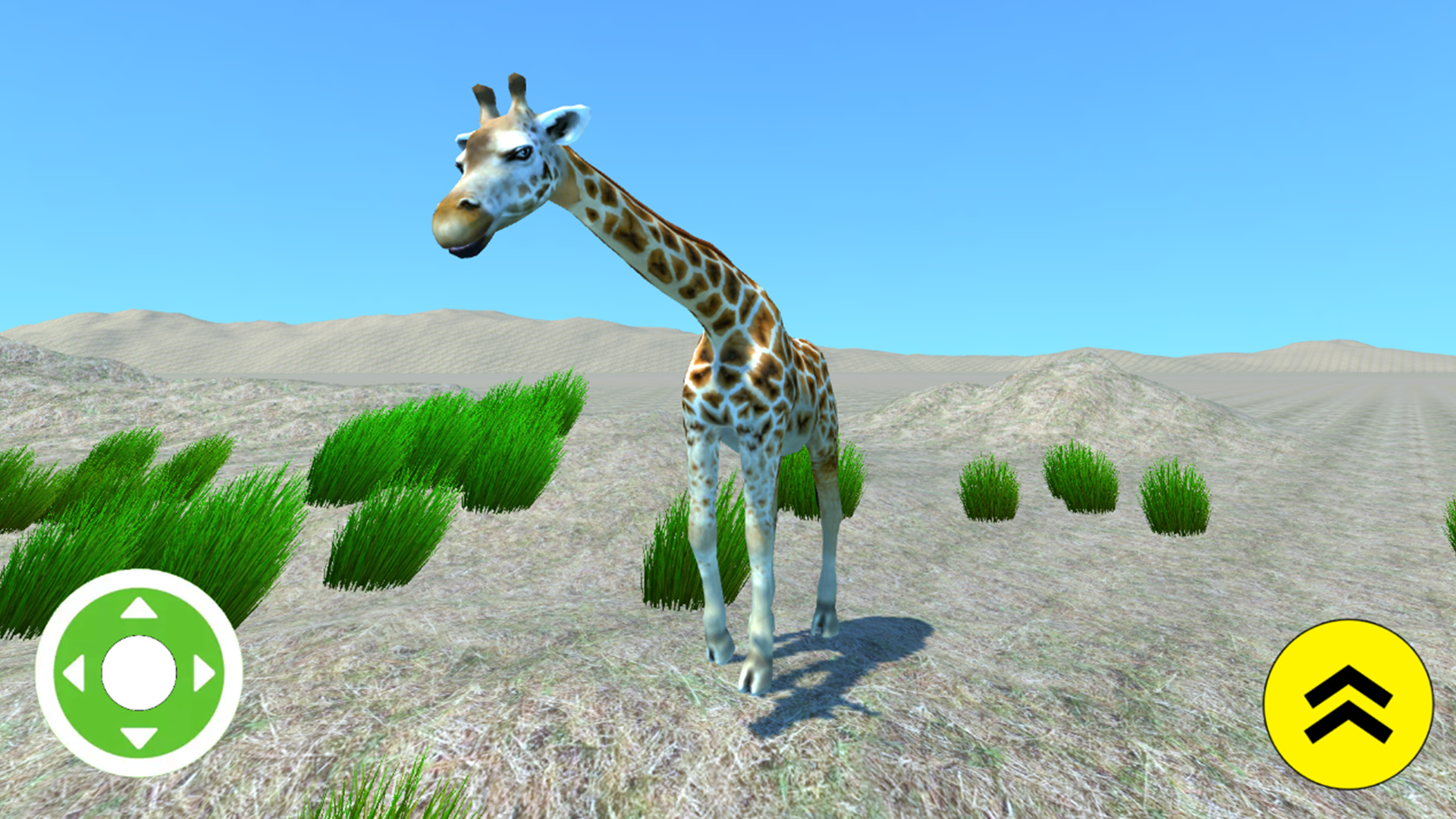 Giraffe Adventure Jungle Game Game Screenshot