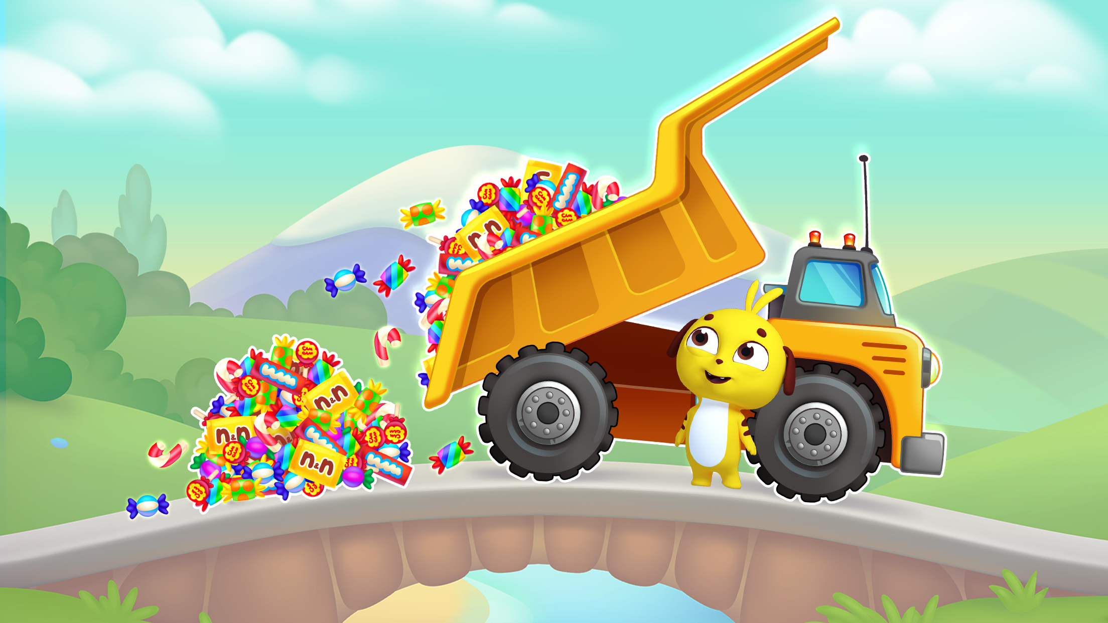 Tabi car games for kids Game Screenshot