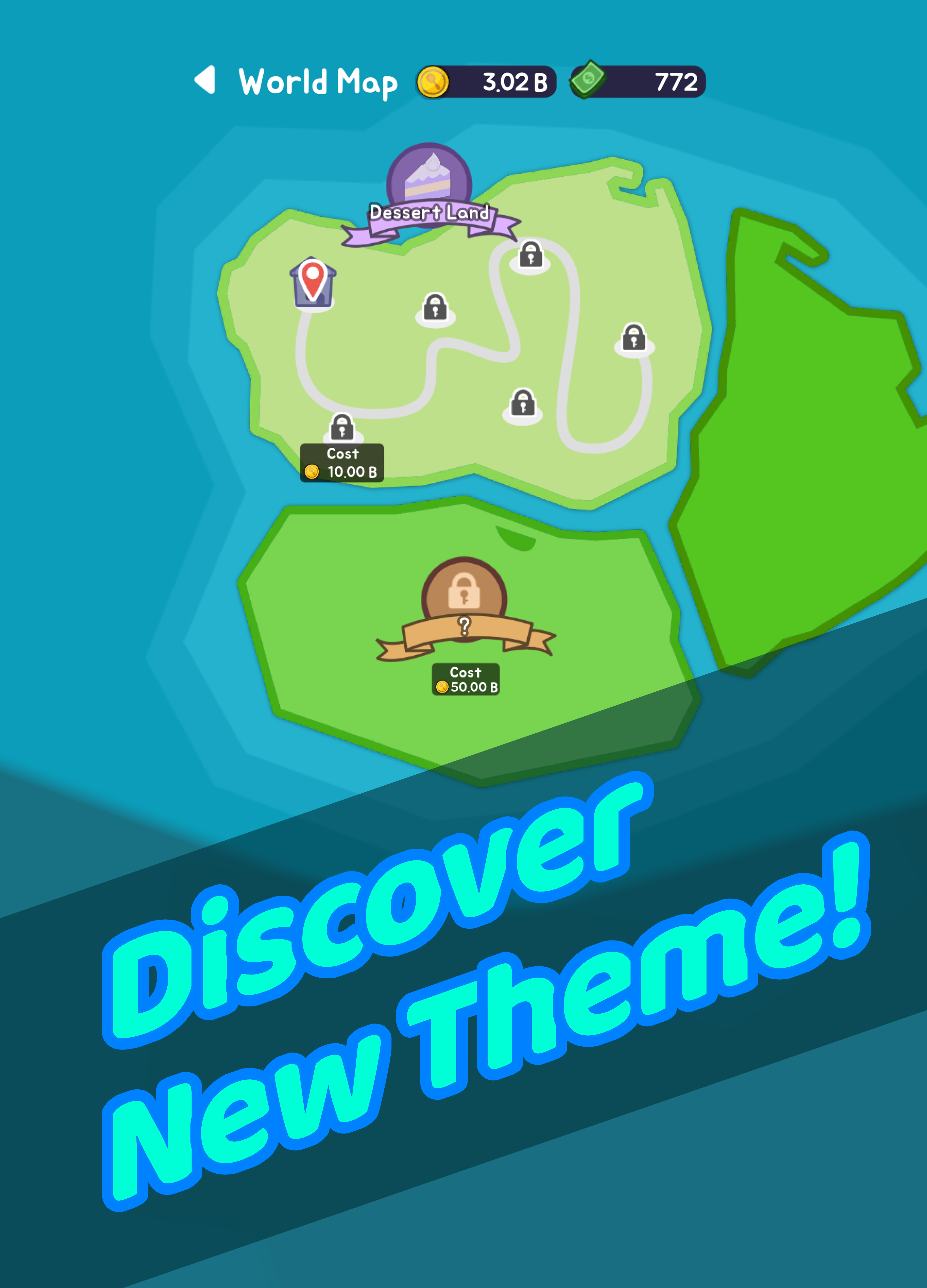 Idle Dessert Tycoon Game Screenshot