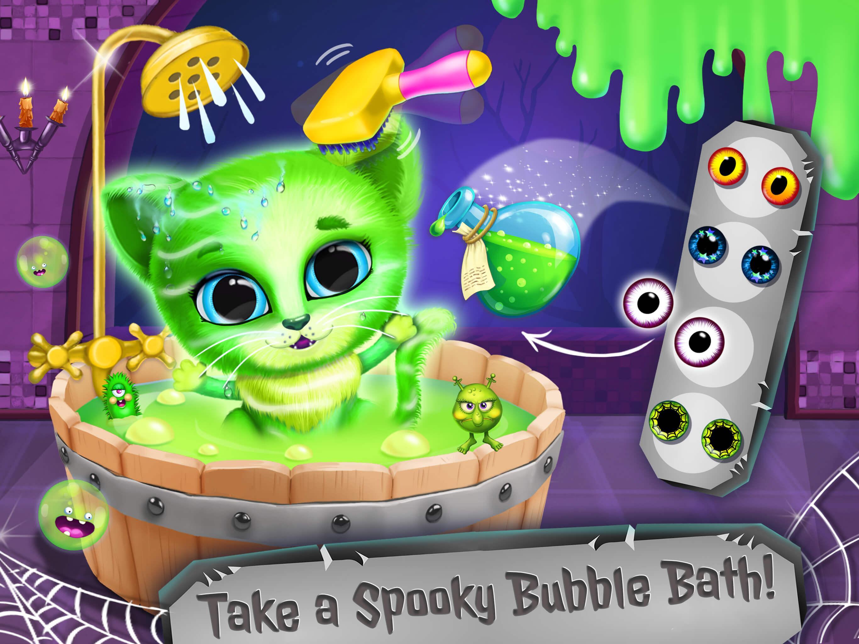 Cuplikan Layar Game Kiki & Fifi Halloween Salon