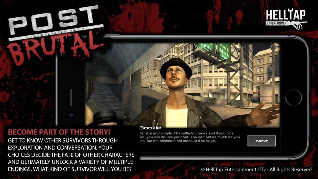 Post Brutal: Zombie Action RPG screenshot game