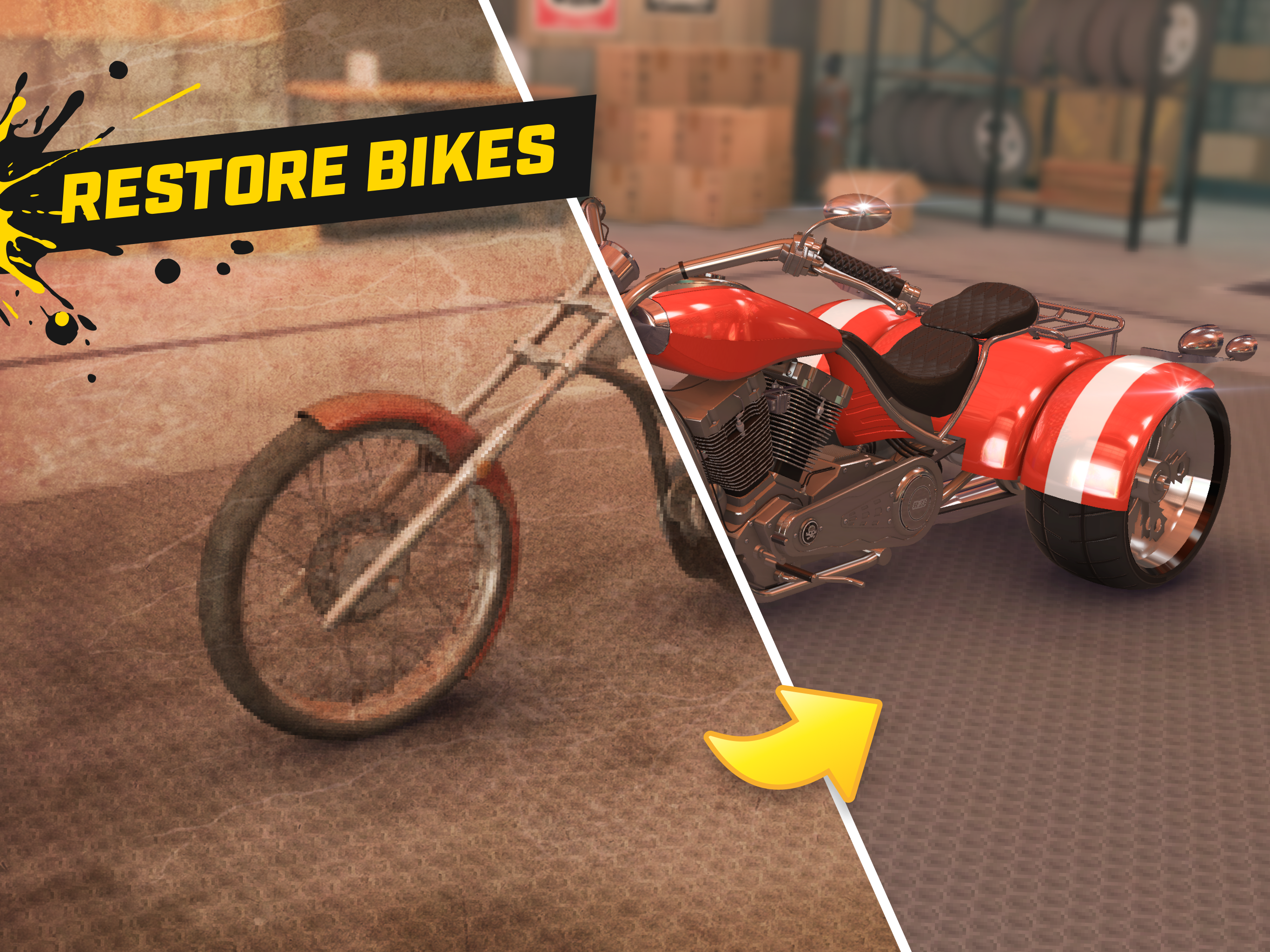 Bike Mechanic Game Screenshot