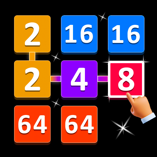 Download Merge block-2048 puzzle game android on PC