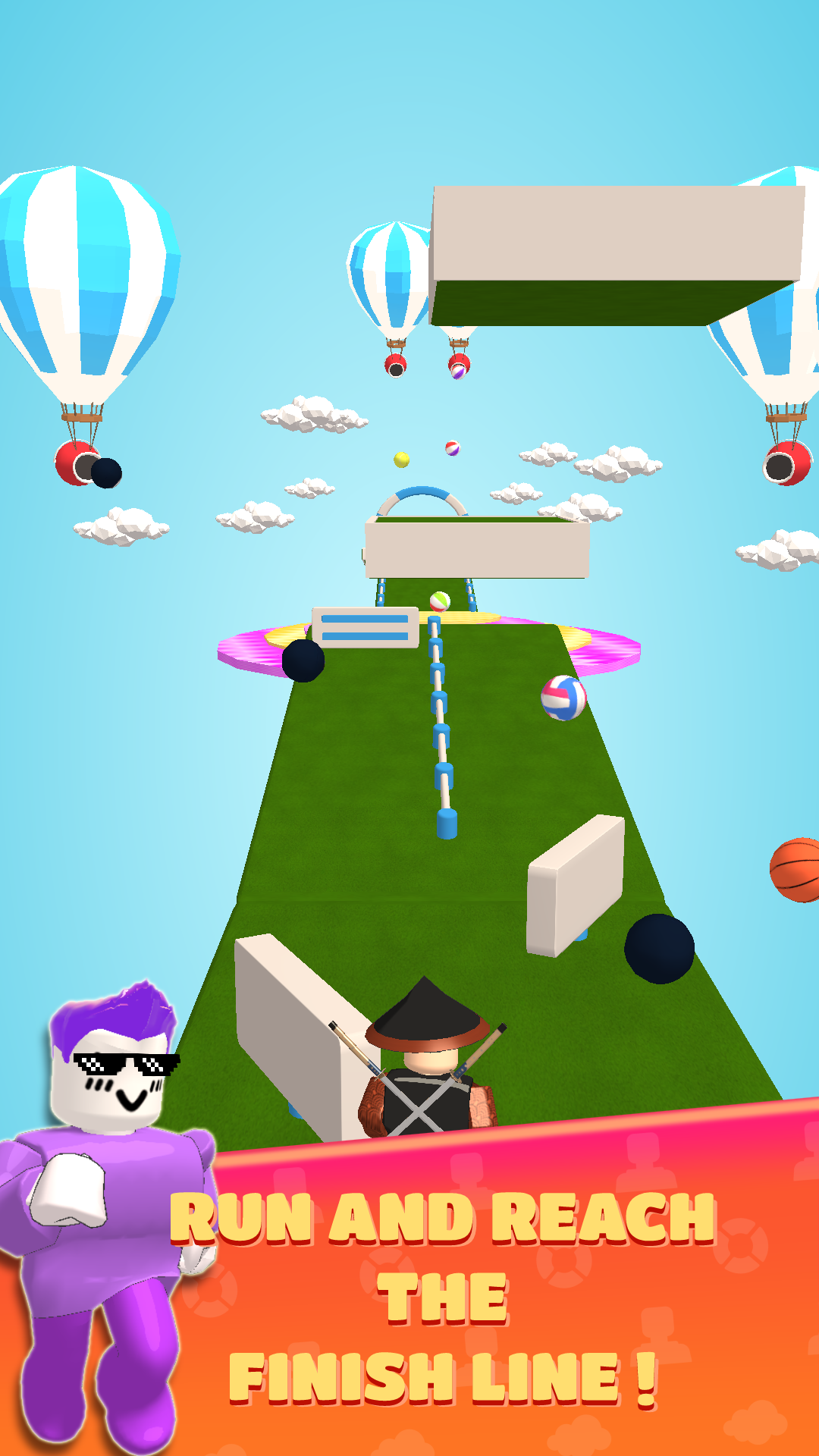 Run Friends: Avoid the Tsunami Game Screenshot