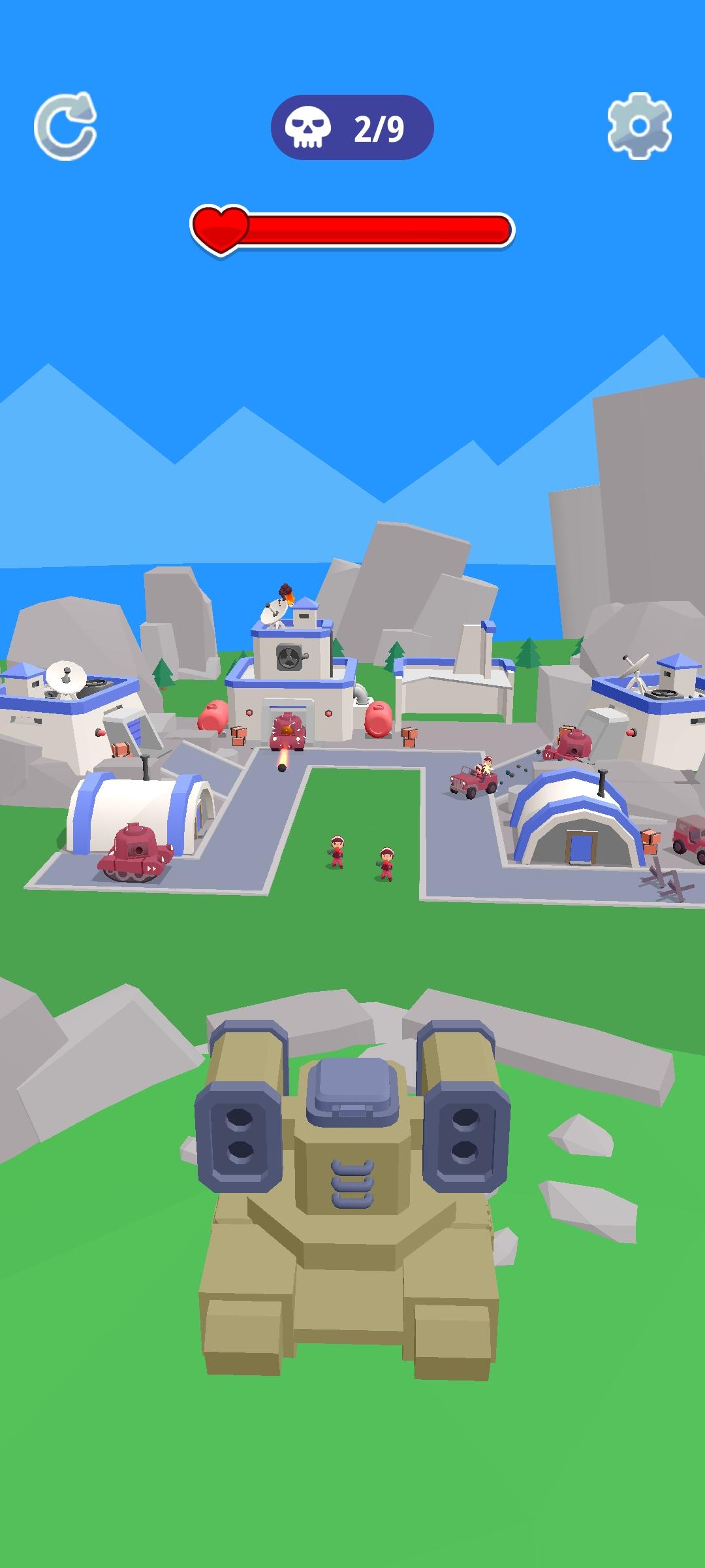 Rocket Launcher Game Screenshot