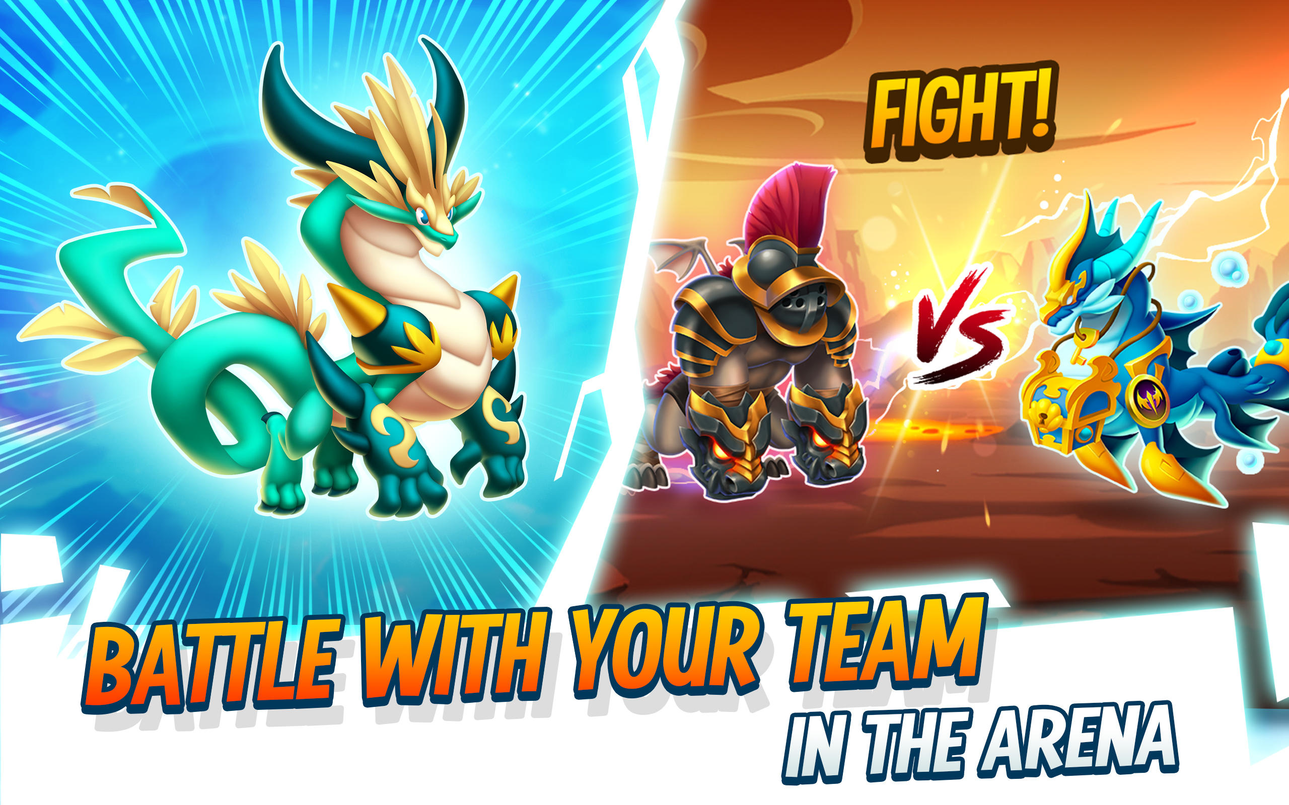 Скриншот игры Dragon City: Mobile Adventure