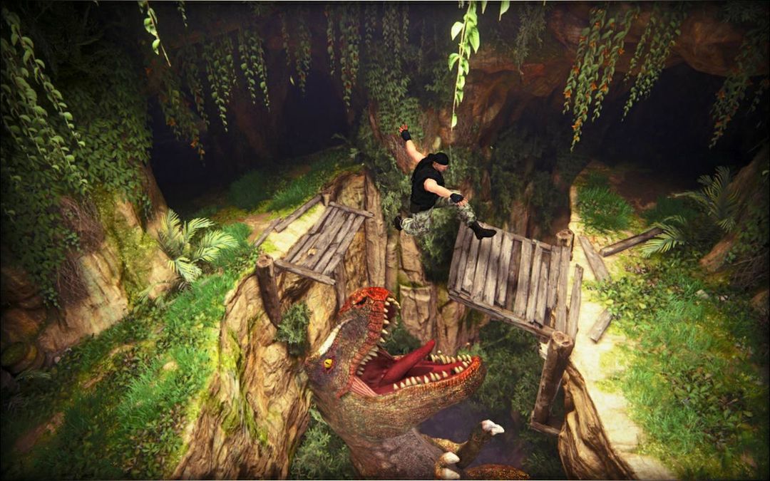 Screenshot of Dinosaur World Jurassic Island : TPS Action Game