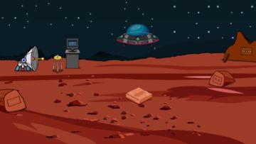 Jolly Boy Escape From Mars Game Screenshot