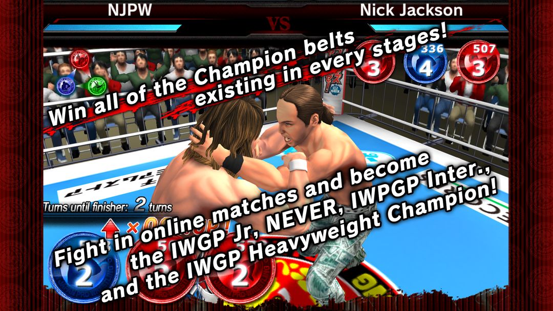 King of Sports New Japan ProWrestling screenshot game