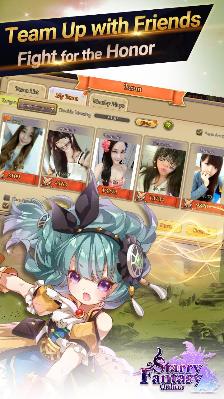 Starry Fantasy Online - MMORPG Game Screenshot