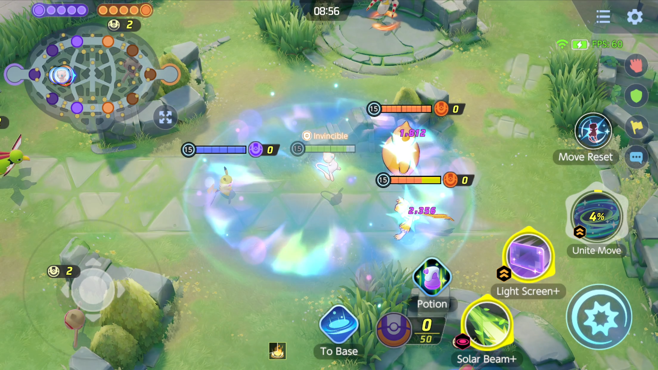 Pokémon UNITE Game Screenshot