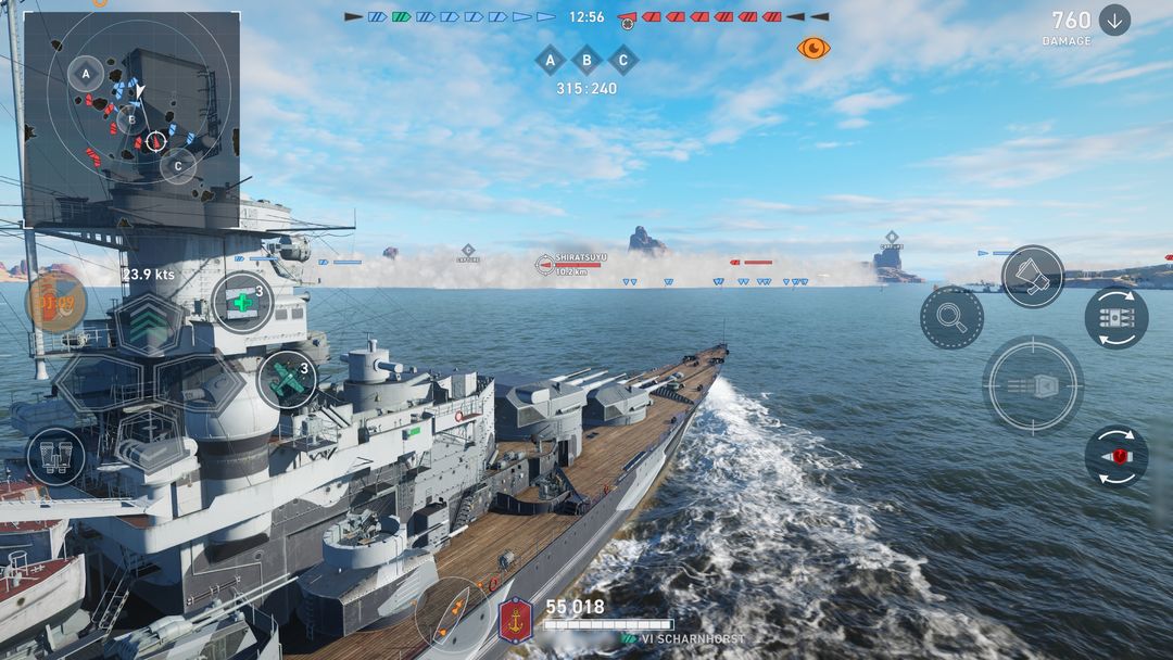 Screenshot of World of Warships: Legends