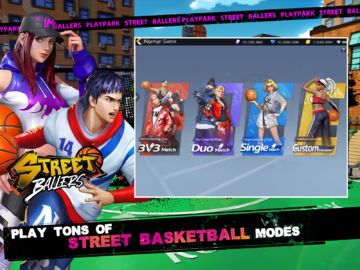 StreetBallers Playpark Game Screenshot