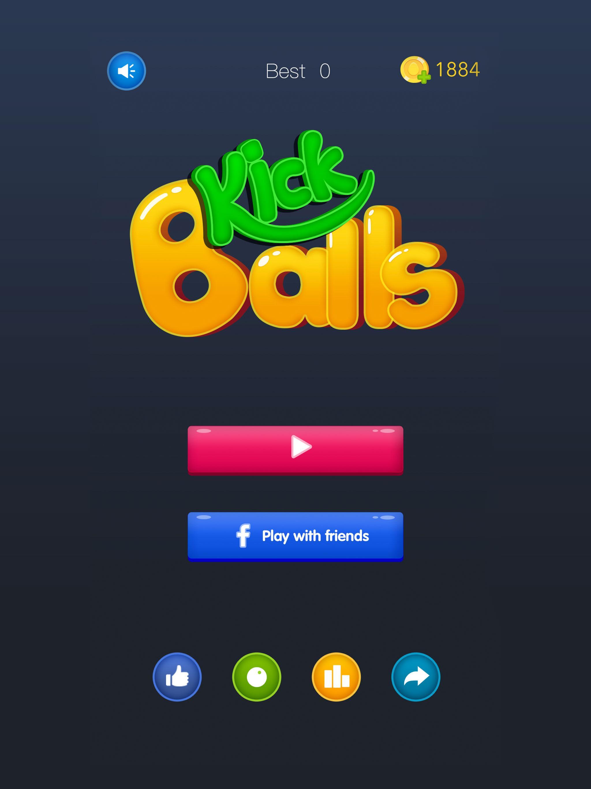 Screenshot of Kick Balls