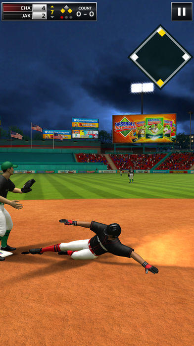 Baseball Megastar Game Screenshot