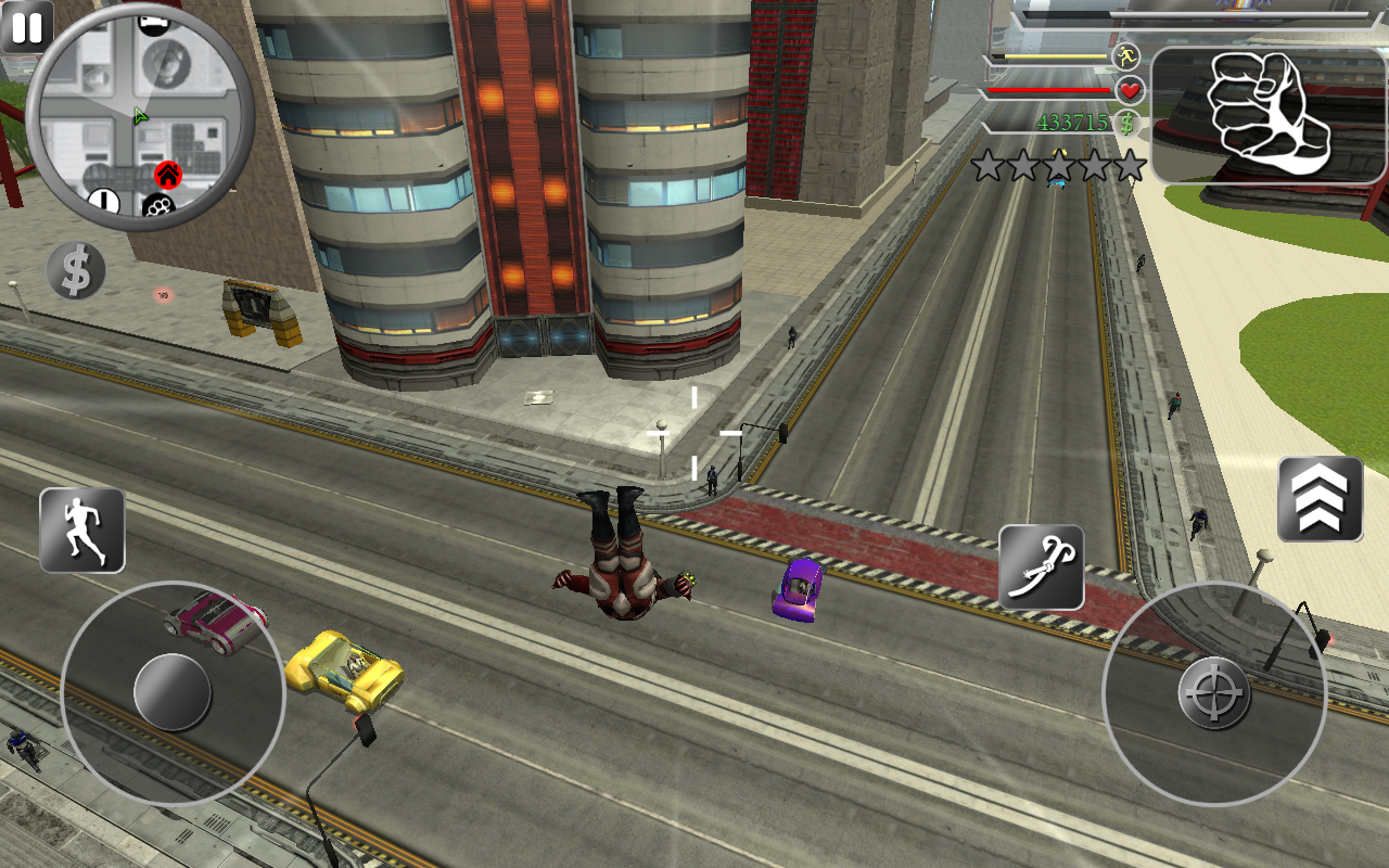 Rope Superhero Unlimited screenshot game