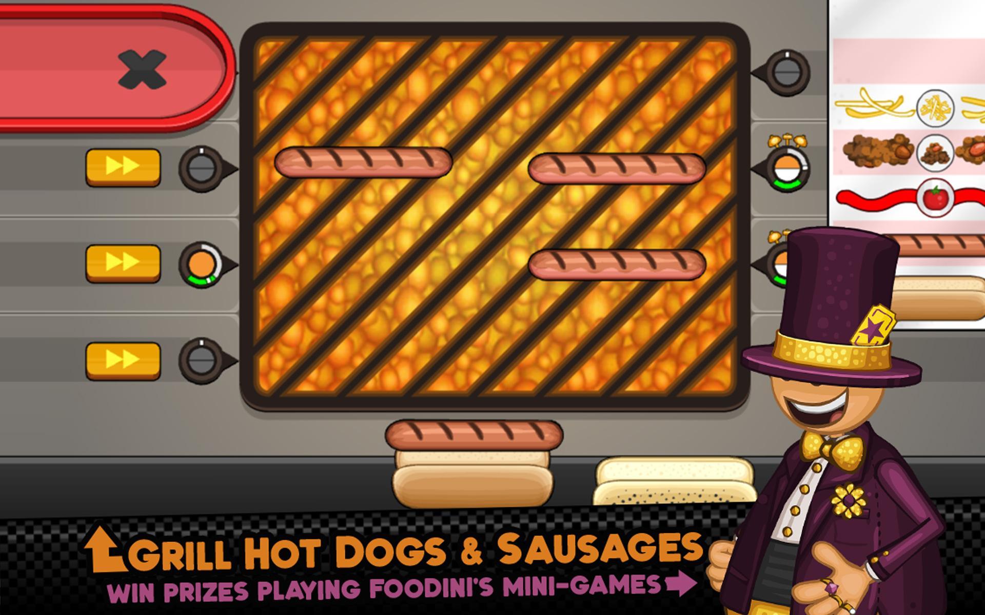Papa's Hot Doggeria HD 遊戲截圖