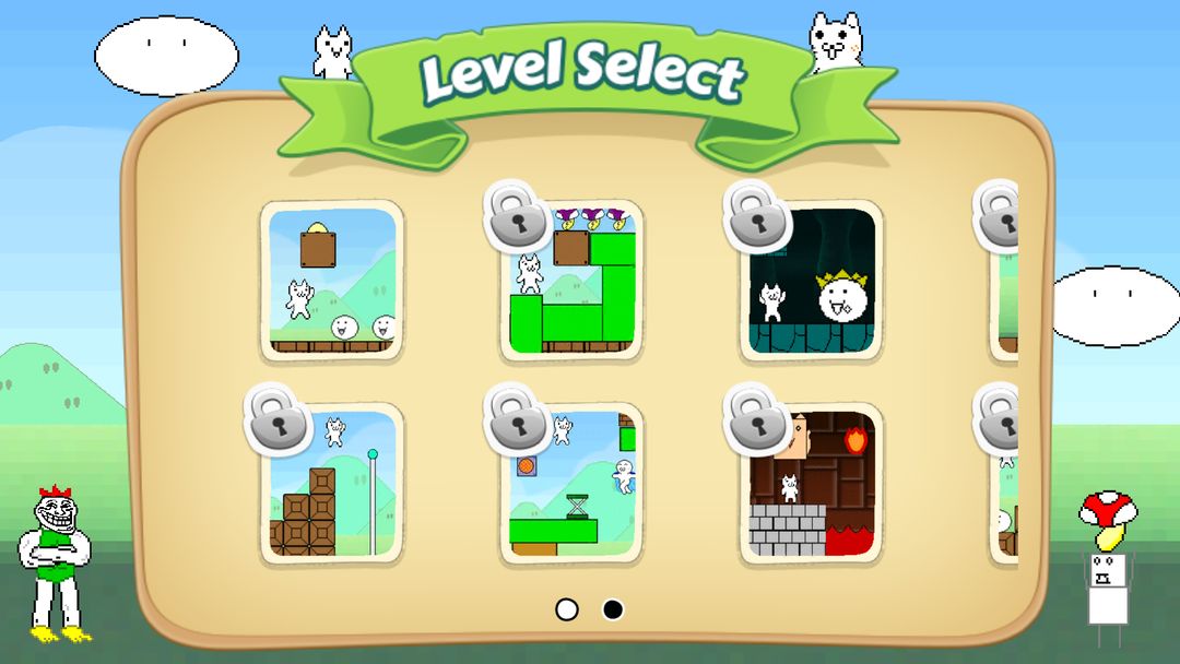 Screenshot of Super Cat World