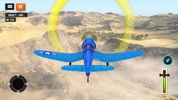 Captura de Tela do Jogo City Airplane Racing 3d Game