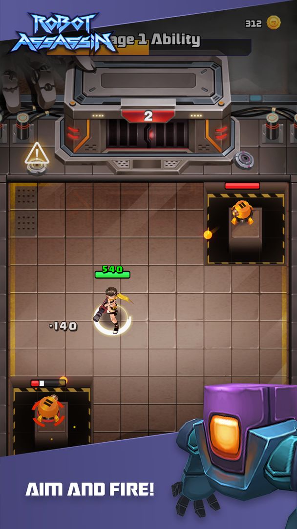 Robot Assassin: Bullet Fight screenshot game