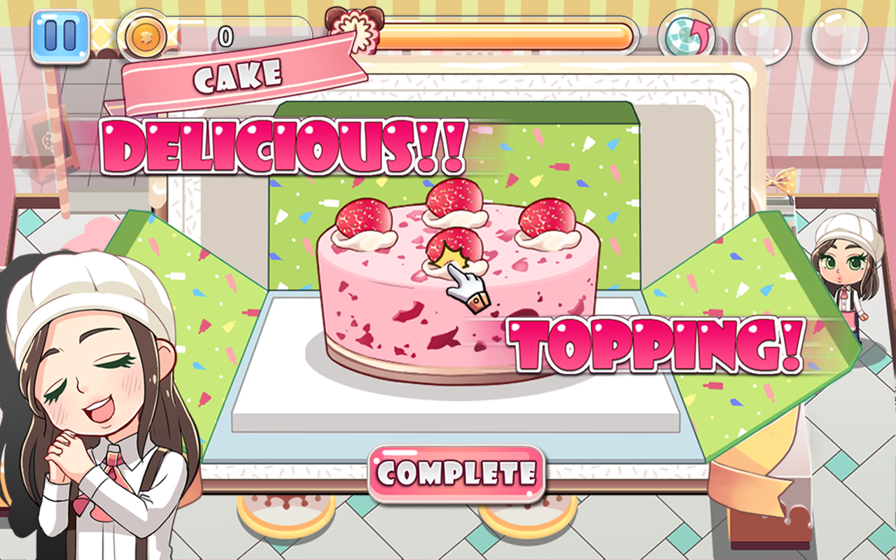 Jean's Sundaeria Game Screenshot