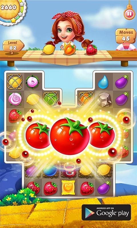 Farm Harvest : free match 3 Game Screenshot