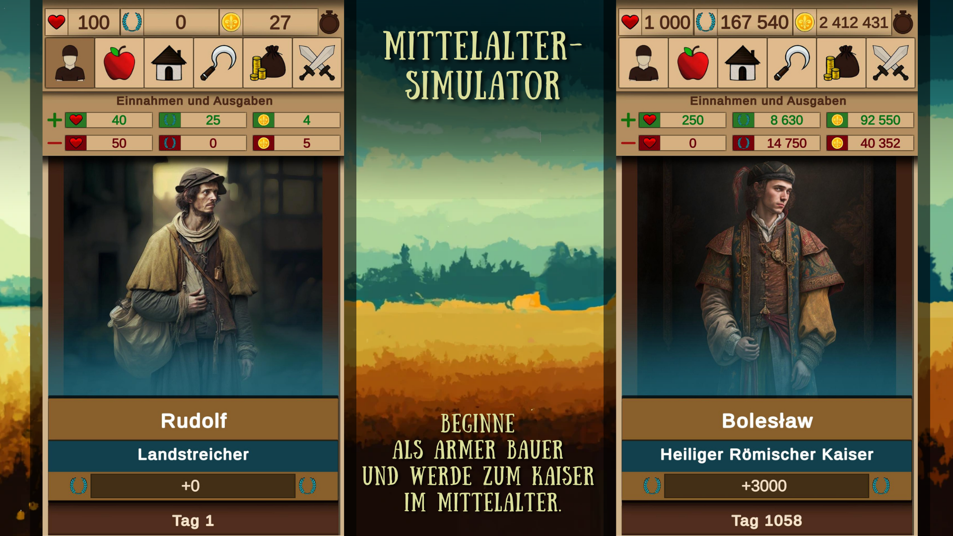 Screenshot 1 of Mittelalter-Simulator 1.41