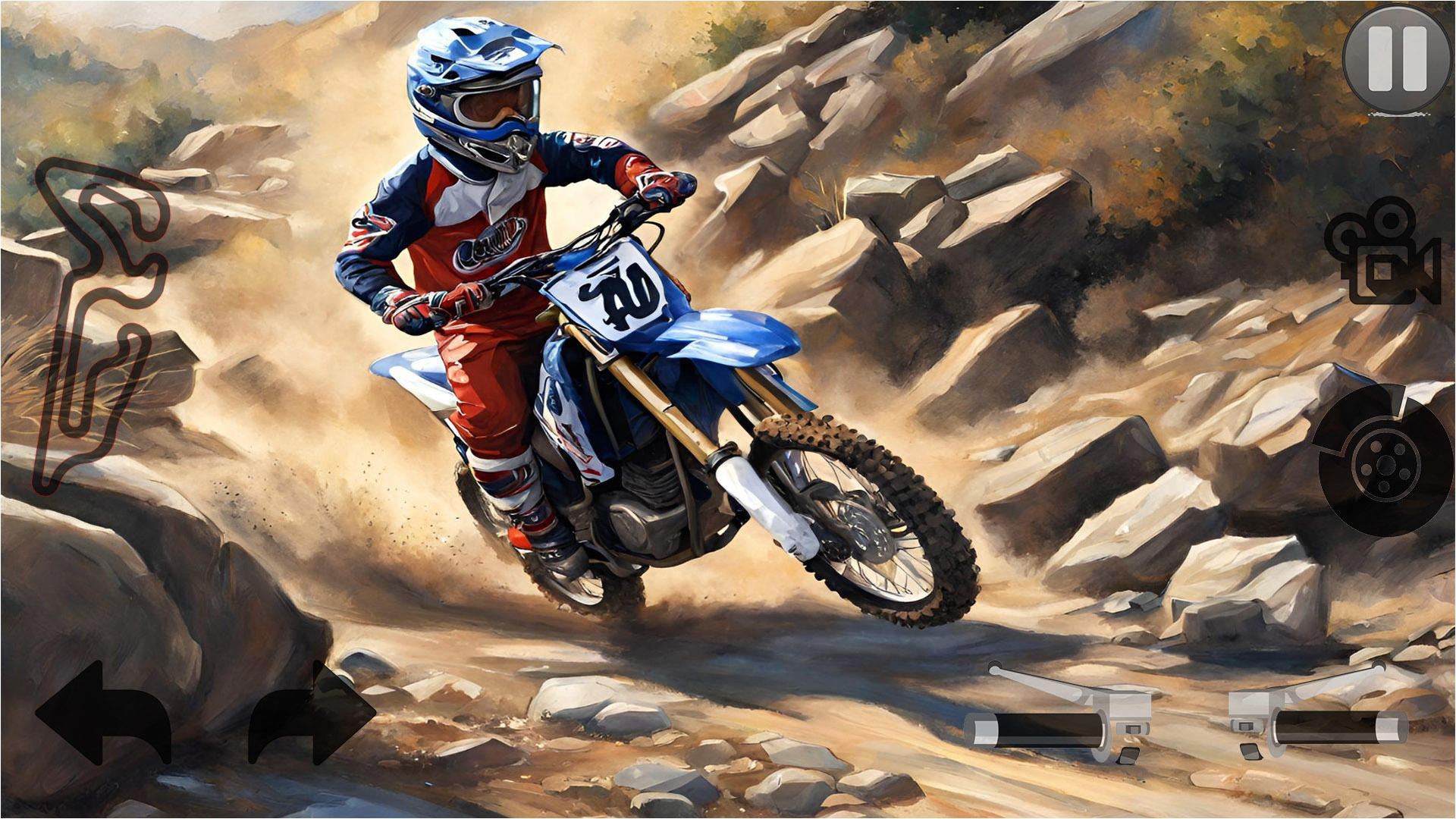 Screenshot of Dirt Bike Racing: Mx Motocross