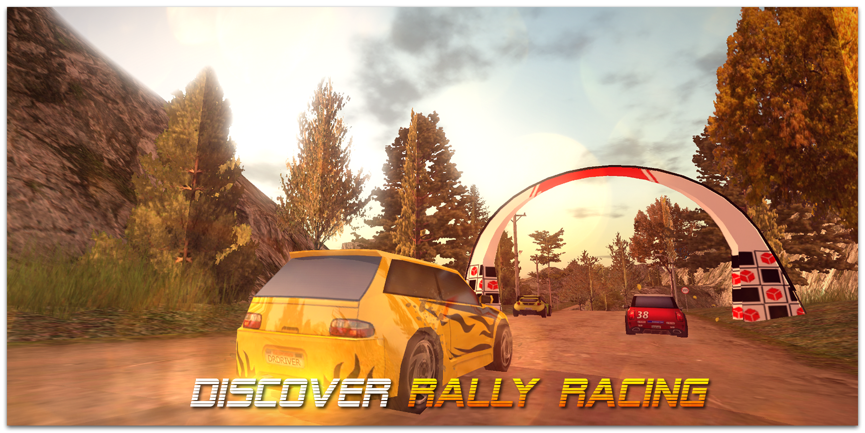 Screenshot 1 of DIRT Rally Driver HD 1.0.8
