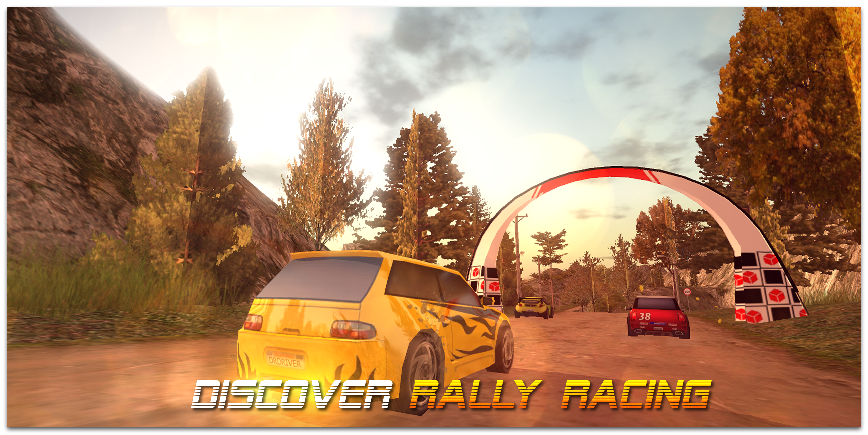 DIRT Rally Driver HD 게임 스크린샷