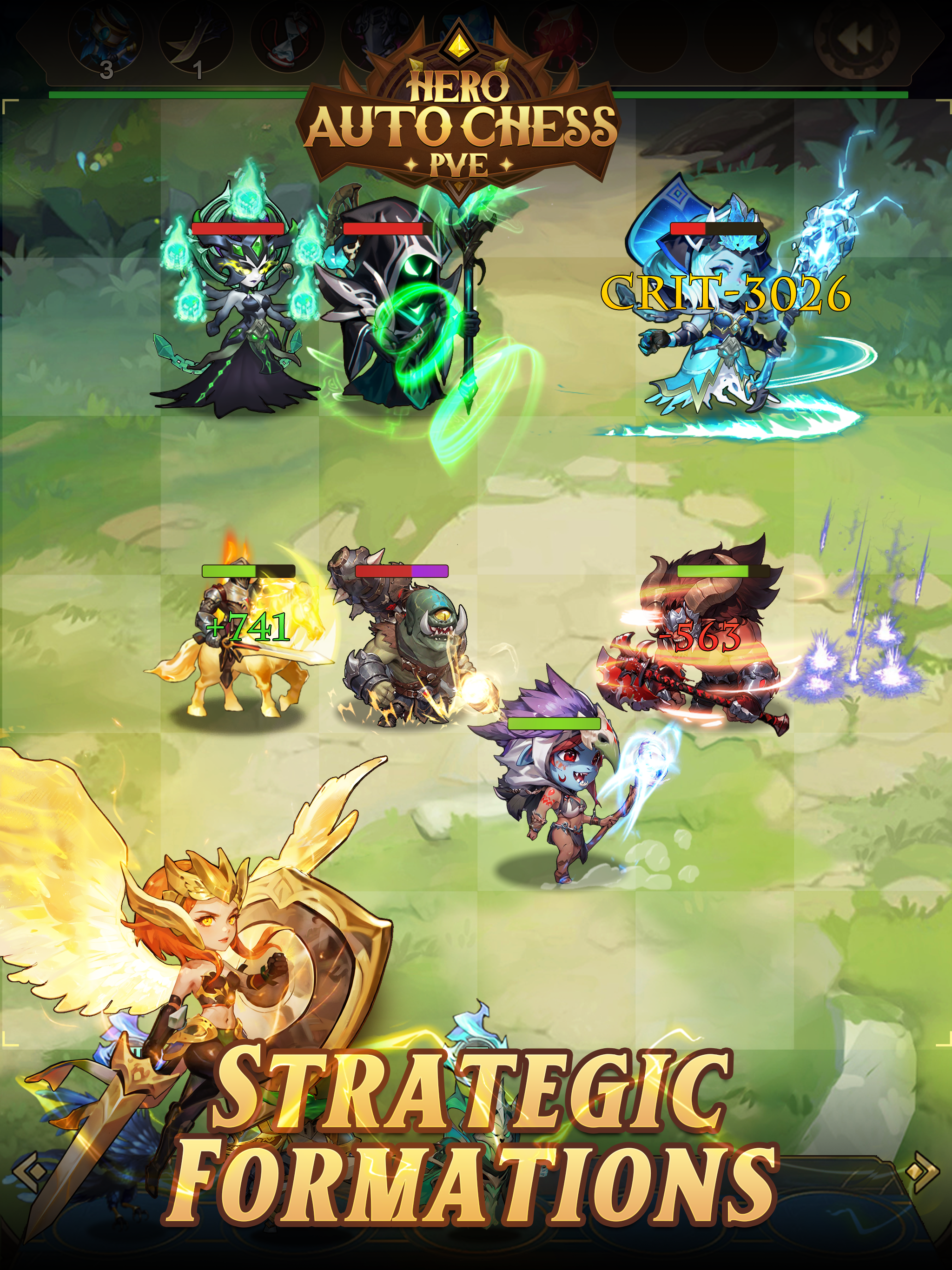 Hero Auto Chess: PVE Game Screenshot