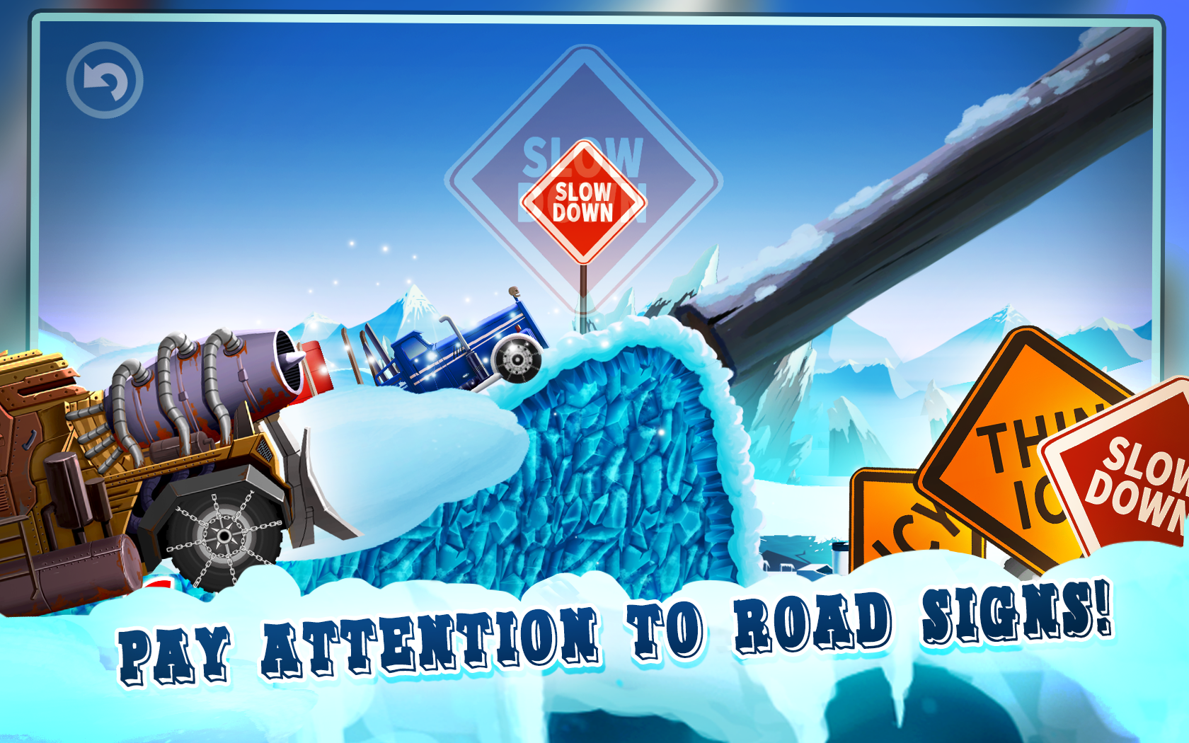 Truck Driving Race 2: Ice Roadのキャプチャ