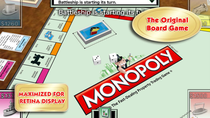 Screenshot of MONOPOLY Game
