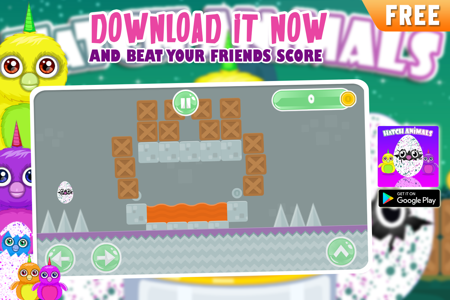 Hatsh eggs 🐣 ภาพหน้าจอเกม