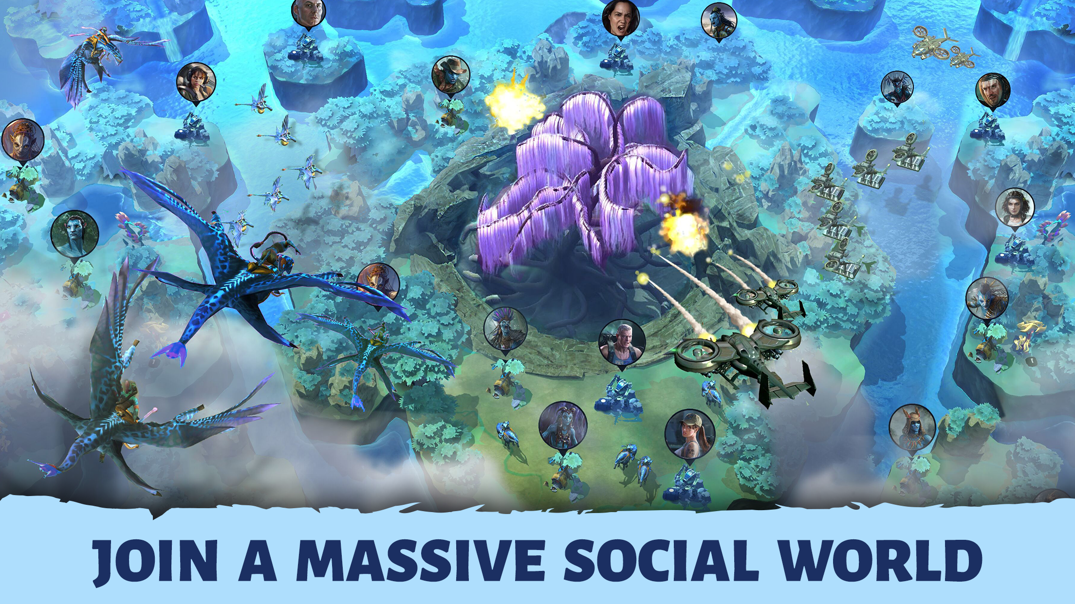 Avatar: Pandora Rising™- Build and Battle Strategy Game Screenshot
