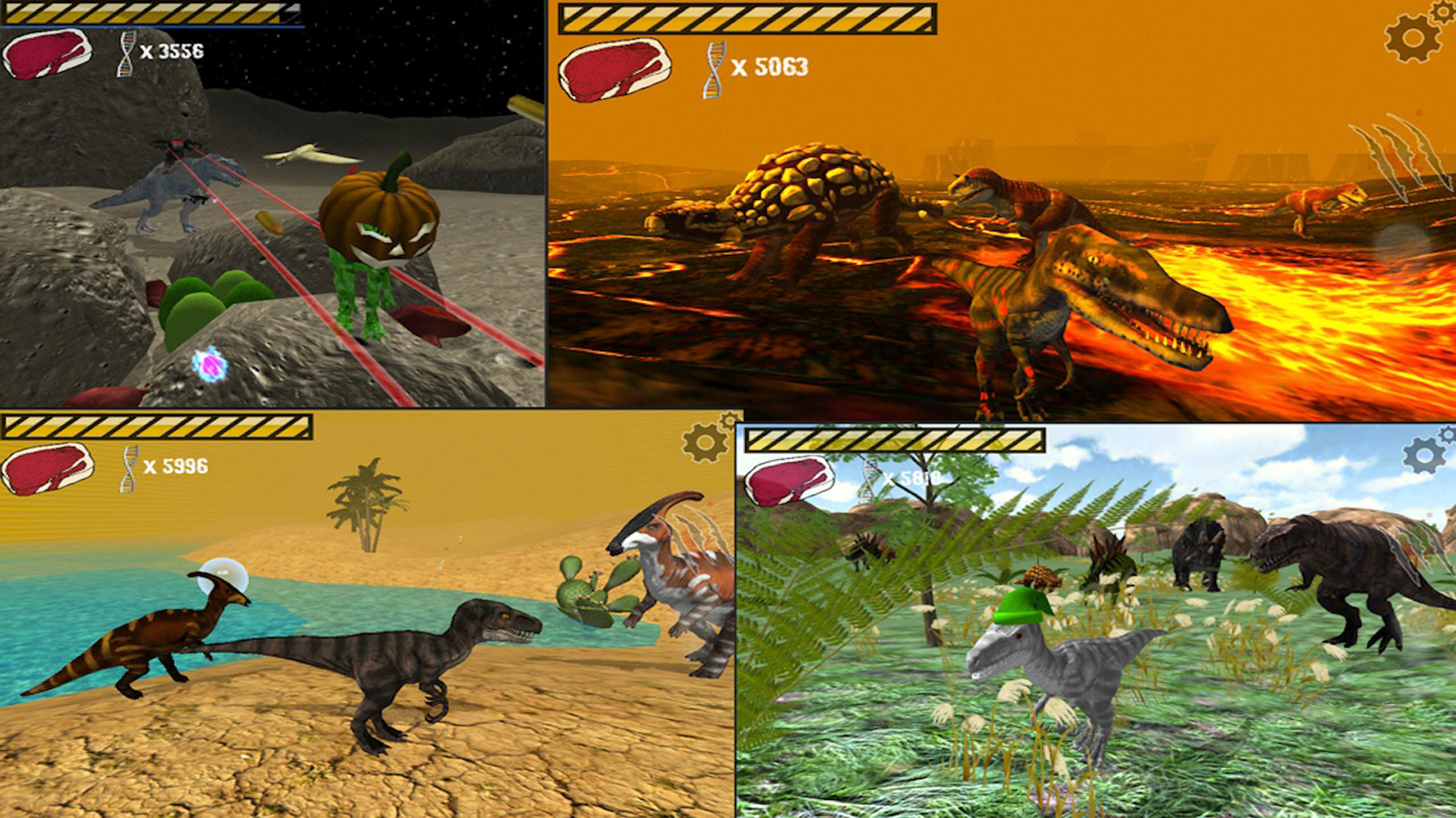 Raptor RPG - Dino Sim Game Screenshot
