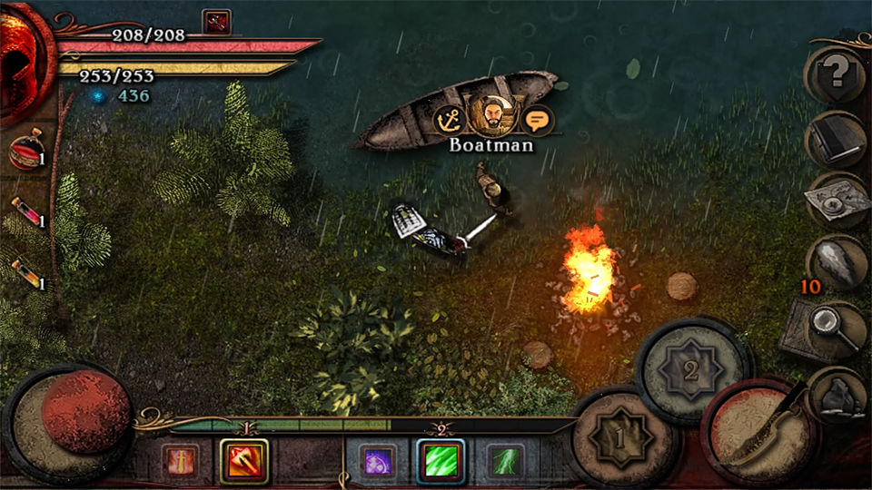 Almora Darkosen RPG screenshot game