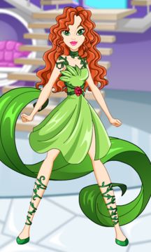 Captura de Tela do Jogo Poison Ivy Dress Up