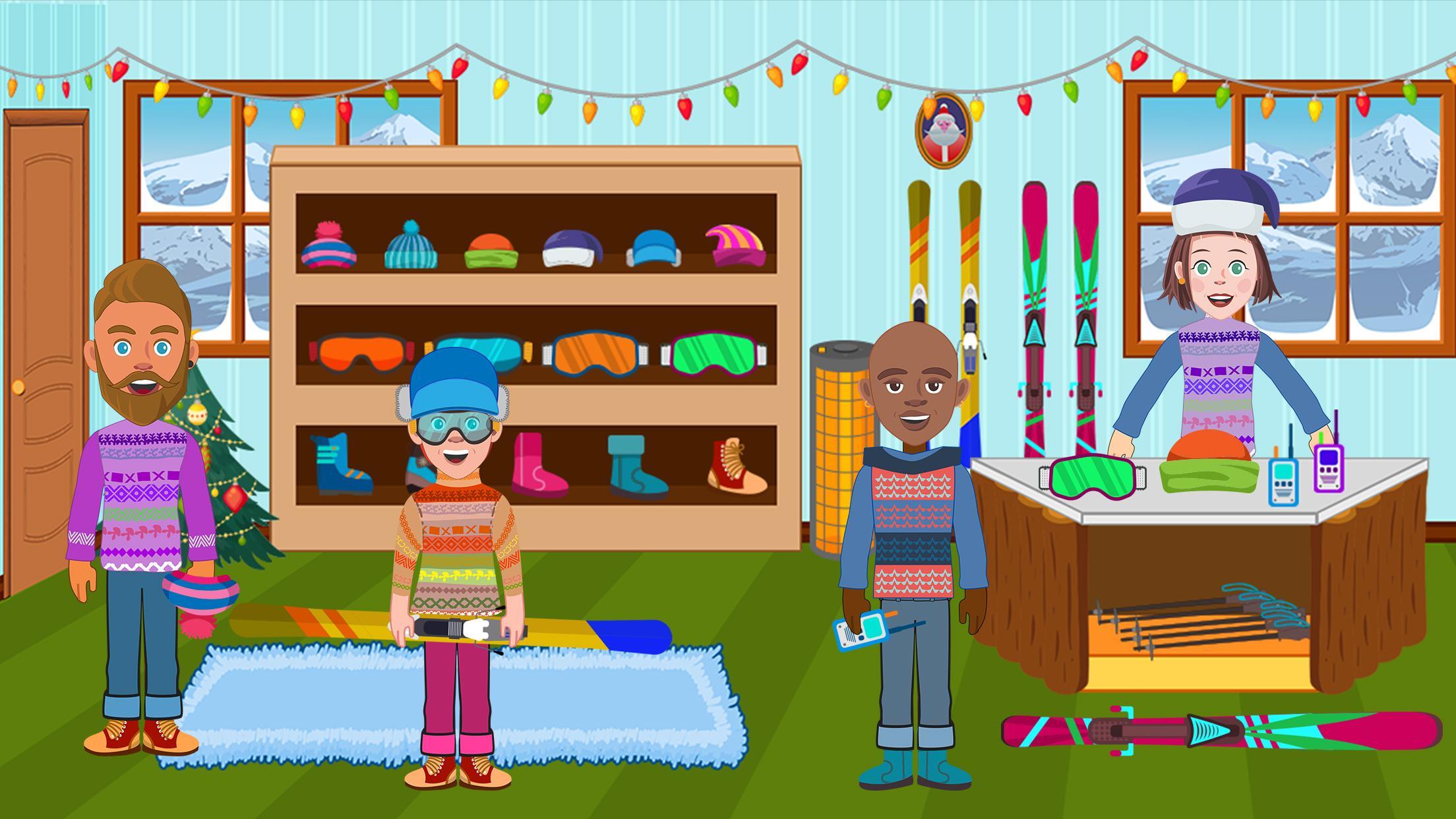 Pretend Play Alps Life Town Game Screenshot