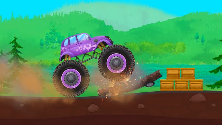Screenshot 1 of Monster Trucks Racing for Kids 