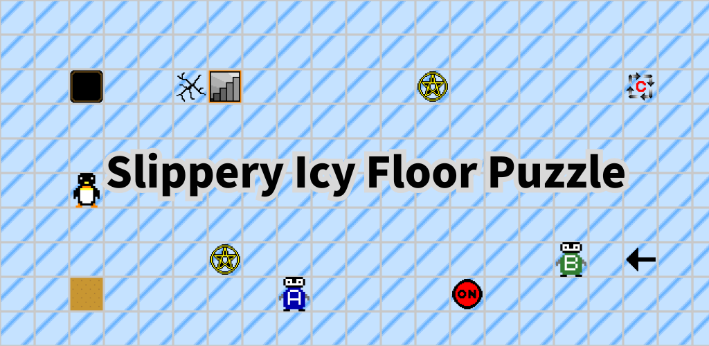 Slippery Icy Floor Puzzle screenshot