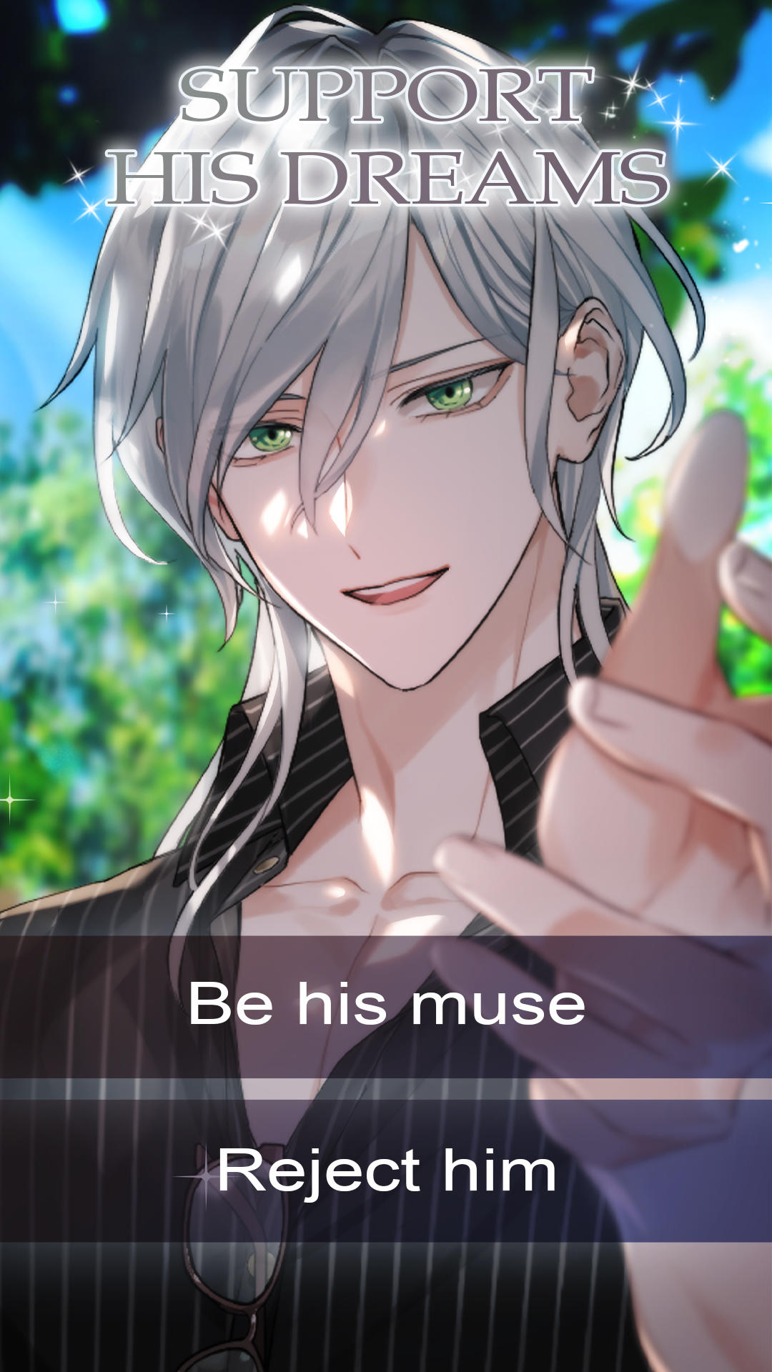 Faded Melodies: Otome Game Game Screenshot