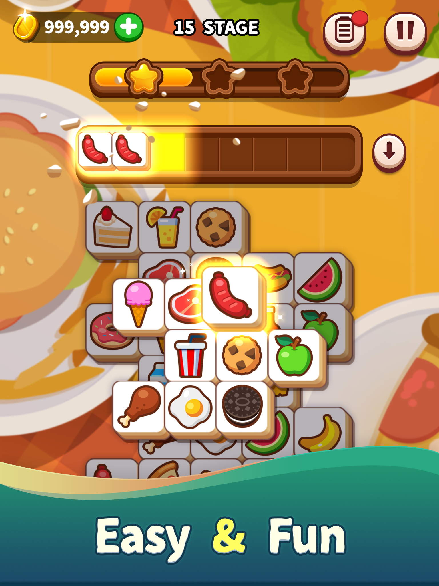 Tile Match Mahjong Game Screenshot